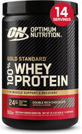 Buy now Optimum Nutrition Gold Standard 100% Whey Protein Powder, Double Rich Chocolate, 1 Pound (Pack of 1) at indiglob india