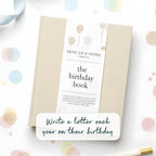 Duncan & Stone Hardcover Birthday Book & Baby Memory Album, 72 Pages