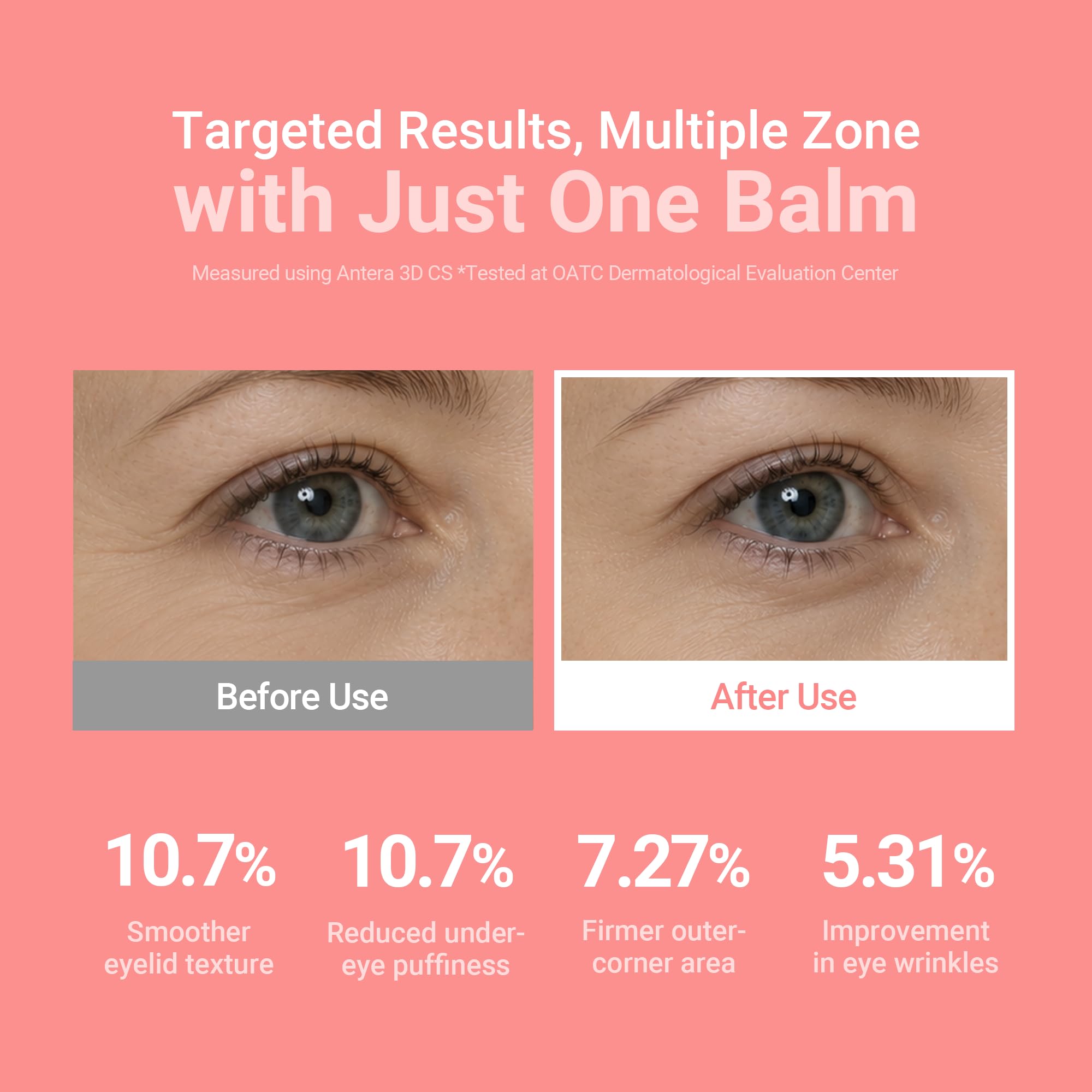 KAHI Wrinkle Bounce Multi Balm Stick - PDRN Collagen Facial & Body Balm | PDRN + Collagen, 48-Hour Hydration, Multi-Purpose Balm, Face Care, Eye Care, Lip Care, Neck Care, Makeup Base, Portable Stick