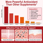 Tiuedu Astaxanthin 12mg, 120 Softgels, 4 Month Supply, Astaxanthin Antioxidant Supplements, Supports Eye, Joint, Internal Circulation, Skin Health