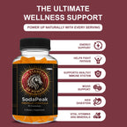HAVAH Soda Peak Gummies, SodaPeak Premium Formula (1 Pack - 30 Gummies)