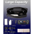 Buy now Carrying Case Travel Bag for Nintendo Switch 2 2025/Switch 1/Steam Deck/OLED/PlayStation Portal, Protective Crossbody Bag for Lenovo Legion Go/ASUS ROG Ally/X Console & Accessories Storage at indiglob india