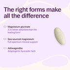 New Chapter Magnesium Glycinate 325mg & Ashwagandha Supplement, 90 Tablets | Highly Absorbable Formula Supports Muscle and Bone Health, Non-GMO, Kosher, Vegan, and Gluten Free