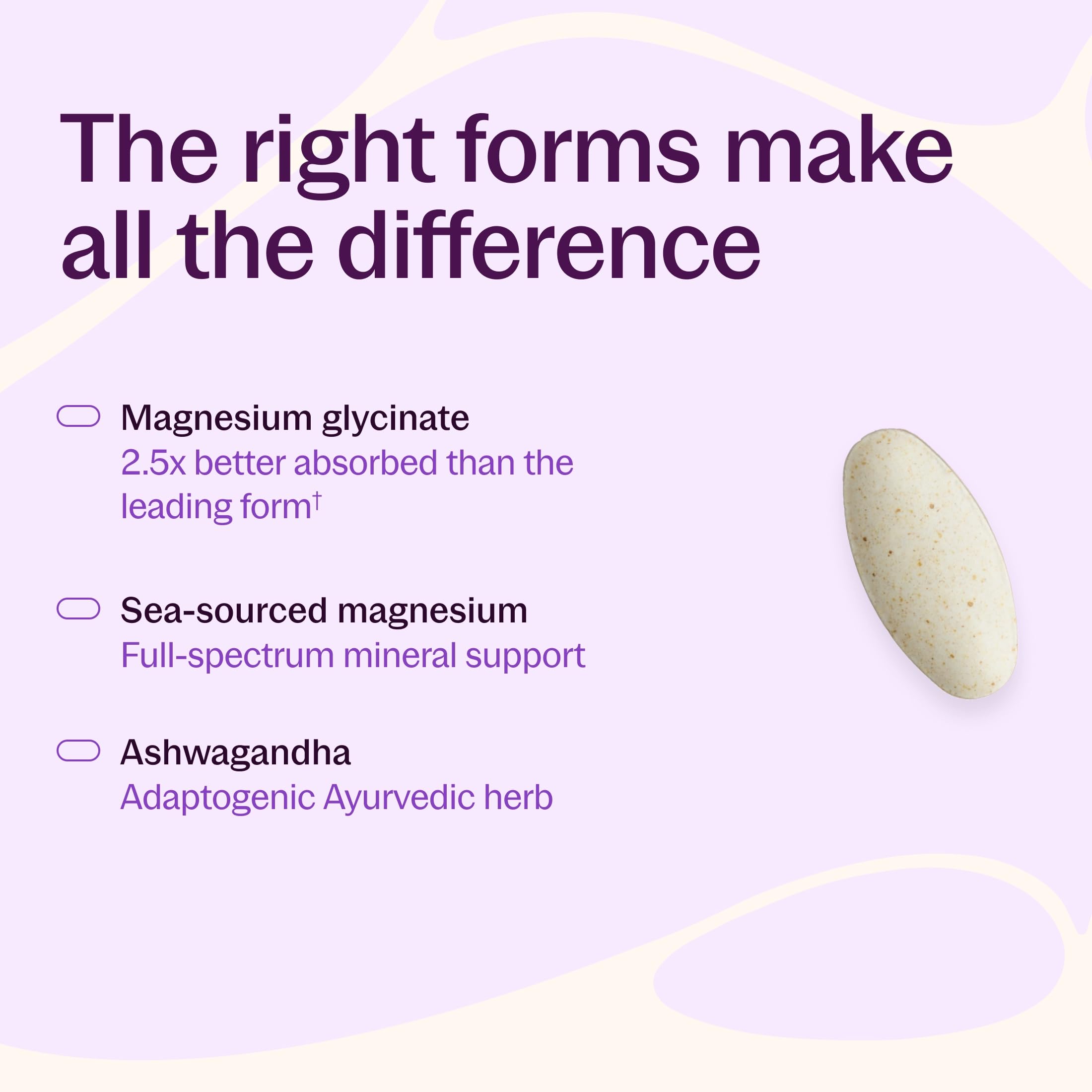 New Chapter Magnesium Glycinate 325mg & Ashwagandha Supplement, 90 Tablets | Highly Absorbable Formula Supports Muscle and Bone Health, Non-GMO, Kosher, Vegan, and Gluten Free