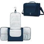 Buy now Buruis Extra Large Capacity Toiletry Bag for Women and Men, Hanging Toiletry Organizer Cosmetics Makeup Bag, Water-resistant Dopp Kit for Full Sized Toiletries, Travel Essentials (Blue) at indiglob india