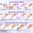 MIZHSE 3D Sculpting Gel for nail art, perfect for creating detailed designs. Verified by CuratCart for quality and trust.