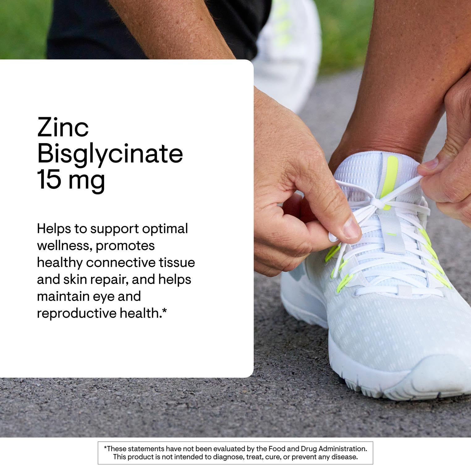 THORNE Zinc Bisglycinate 15 mg, Highly Absorbable Zinc, 60 Capsules | Supports Immune System, Skin, Eye & Reproductive Health, Antioxidant Support*, Gluten-Free, NSF Contents Certified
