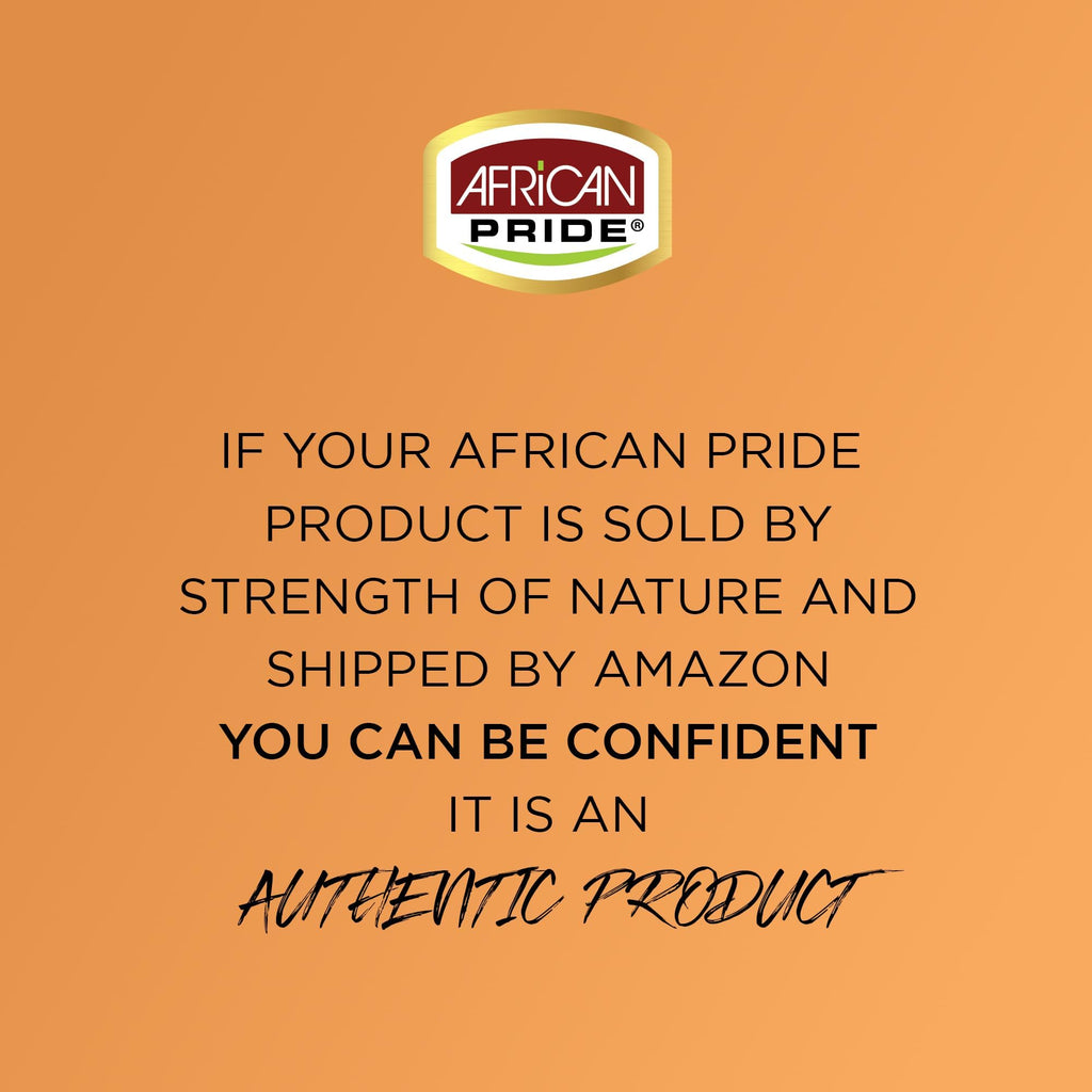 African Pride Black Castor Miracle Braid, Loc & Twist Gel, 12 Oz | Extra-hold gel for braids, locs & twists with black castor & coconut oil; smooths frizz, no flaking