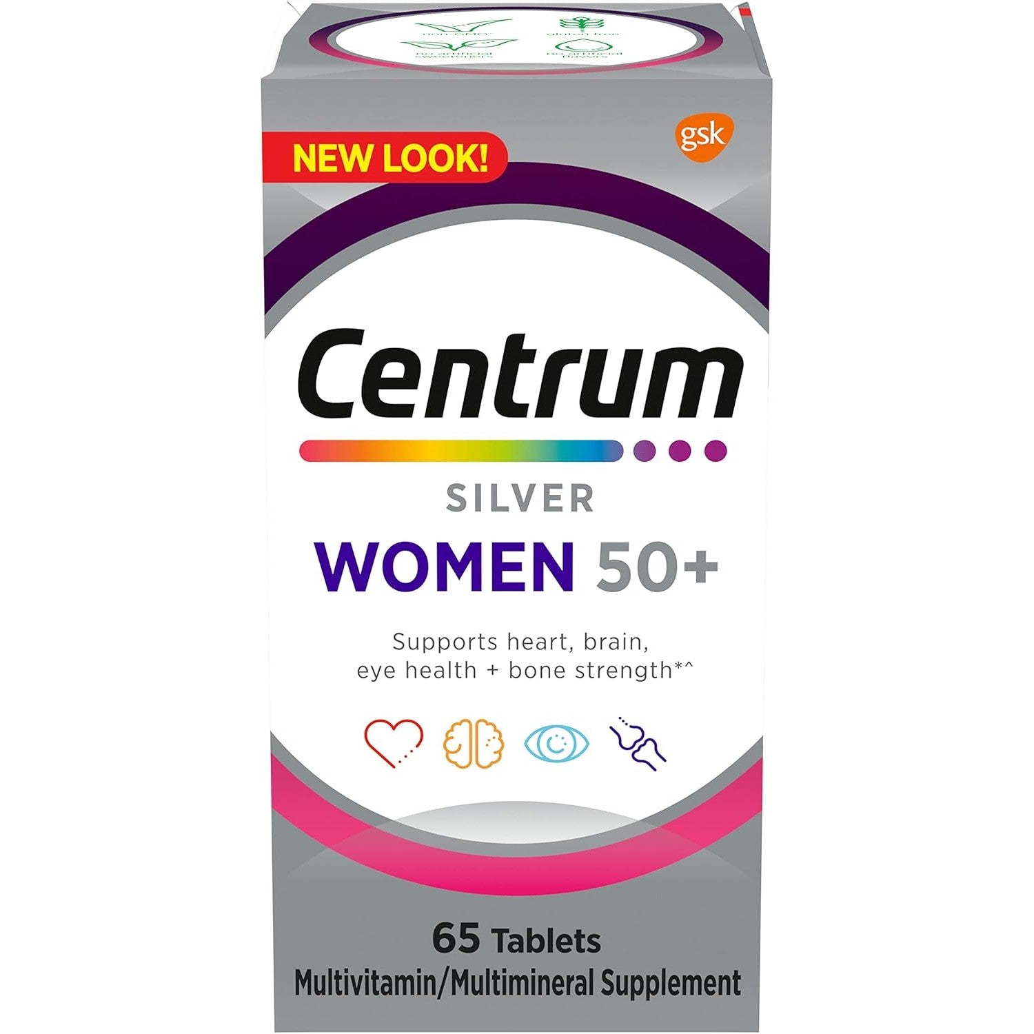 Buy now Centrum Silver Women's Multivitamin for Women 50 Plus, Multivitamin/Multimineral Supplement with Vitamin D3, B Vitamins, Non-GMO Ingredients, Supports Memory and Cognition in Older Adults - 100 Ct 65 Count (Pack of 1) at indiglob india