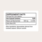 THORNE Niacinamide, 500 mg Non-Flushing Form of Vitamin B3, 180 Capsules | Supports NAD+ Production, Cellular Energy, Healthy Skin & Joint Cartilage, Antioxidant Protection*, NSF Contents Certified