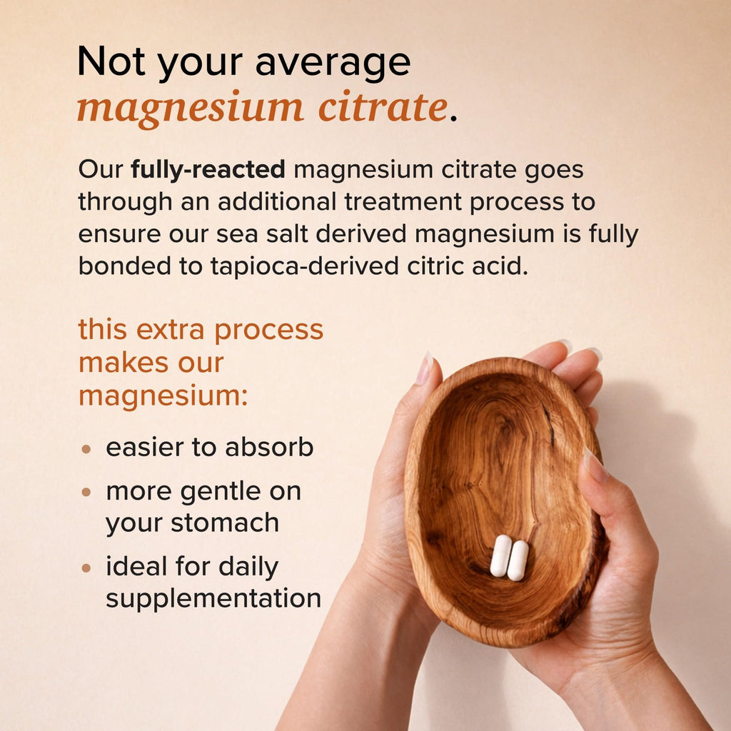 Potent & Pure Magnesium & Zinc Complex - Fully Reacted Magnesium with Chelated Zinc Picolinate - by Rootcha | 120 Capsules