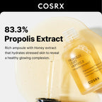 Buy now COSRX Propolis Ampoule, Glow Boosting Serum for Face with 73.5% Propolis Extract, 1.01fl.oz/30ml, Hydrating Essence for Sensitive Skin, Fine Lines, Uneven Skintone, Korean Skincare at indiglob india