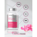 Horbäach Borage Oil Capsules 2000 mg | 120 Softgels | 320mg of GLA