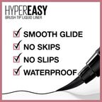 Buy now MAYBELLINE New York Hyper Easy Liquid Pen No-Skip Waterproof Eyeliner, Satin Finish, Pitch Brown at indiglob india