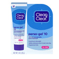 Clean & Clear Persa-Gel 10 Acne Spot Treatment, 1 fl. oz | Topical Pimple Cream, Oil-Free, Maximum Strength 10% Benzoyl Peroxide, Visibly Reduces Acne in One Day, Fragrance-Free