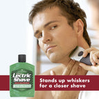 WILLAMS Electric Razor Pre-Shave, 7Fl Oz, Green Tea Complex | Electric razor pre-shave with green tea complex for closer shave. Reduces friction & irritation for smoother skin.