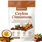Metabolae Ceylon Cinnamon Extract Capsules with MCT Oil, 300 Softgels, 12:1 High Potency Extract, True Cinnamon Supplements, Non-GMO & Gluten Free, Easy-to-Swallow, Vegan Friendly