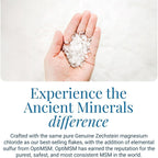 Buy now Ancient Minerals Magnesium Bath Flakes Ultra with OptiMSM â€“ Pure Zechstein Magnesium Chloride and Organic Sulfur Bath Salts, Soothing Mineral Soak for Skin & Body, 1.65 lb at indiglob india