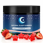 ZAYMAN Melatonin Free Sleep Gummies for Adults, Natural Sleep Aid, 60 Count