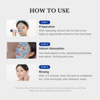 medicube Zero Pore Blackhead Mud Mask - Pore Cleansing & Gentle Exfoliating | Blackhead-Removing Clay Mask with AHA BHA PHA, Pore Minimizing & Cooling Care, 3 Min Quick Dry, Korean Skincare 3.52 oz.