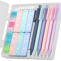 Buy now Four Candies Cute Mechanical Pencil Set, 6PCS Pastel Mechanical Pencils 0.5 & 0.7mm with 360PCS HB Leads, 3PCS Erasers and 9PCS Eraser Refills, Aesthetic School Supplies for Girls Writing 0.5mm + 0.7mm + 0.9mm at indiglob india