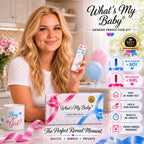 Whats My Baby® Early Gender Test - Reveal if Your Baby is a Girl or Boy from 5 Weeks - Instant Results - Gender Reveal Early Pregnancy Prediction Test Kit