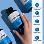 Live Conscious Beyond Collagen Multi Collagen Capsules - Types I, II, III, V & X - Hydrolyzed Blend with Biotin & Vitamin C for Hair, Skin, Nails 90 Capsules | Types I, II, III, V & X for Hair, Skin, & Nails - 90 Capsules
