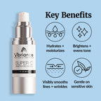 Vibriance Super C Vitamin C Serum for Mature Skin, 1 fl oz | All-in-One Vitamin C, Hydrates, Firms, Lifts, Smooths, Targets Age Spots, Wrinkles
