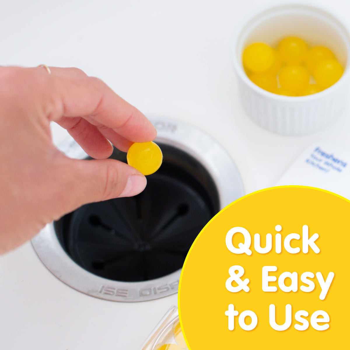 Plink Garbage Disposal Cleaner & Deodorizer, Citrus Freshener, 20 Count