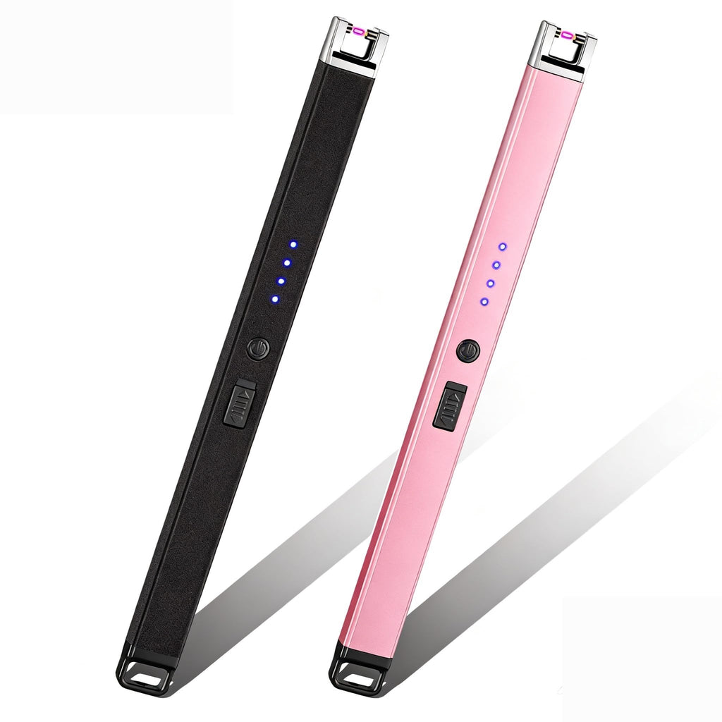 Electric Candle Lighter 2 Pack USB Rechargeable Lighters Plasma Arc Lighter
