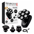 Remington Balder MAX Head Shaver for Men, 7-Head Rotary Wet & Dry Razor | Cordless Design for Flexible Use, 70-Min Runtime, rechargeable battery, wet & dry shaving, sleek black finish