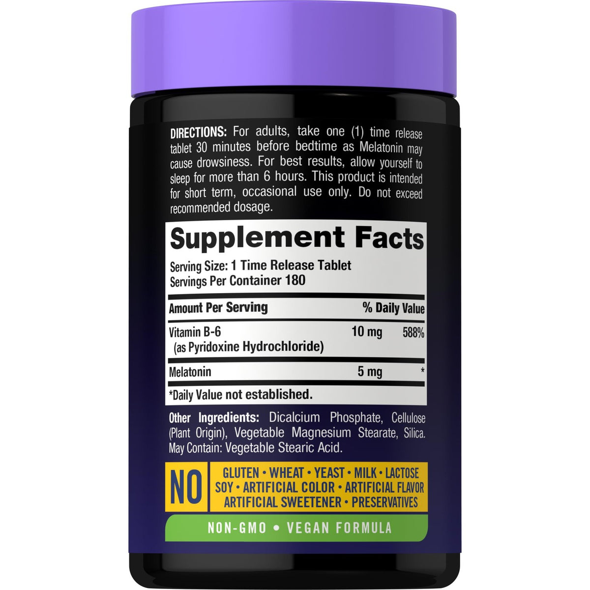 Carlyle Melatonin 5mg | 180 Sustained Release Tablets