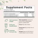 Micro Ingredients Super Vitamin K Complex (K2 MK7 + MK4 & K1), 360 Coconut Oil Softgels | Easily Absorbed K Vitamins, Active Menaquinone Complex | Non-GMO