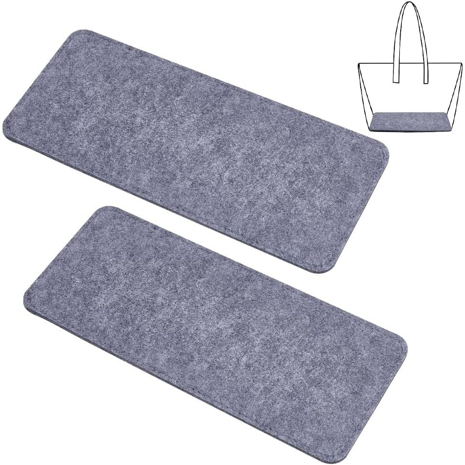 Buy now PH PandaHall 12x5 inch Black Felt Base Shaper, 2pcs Bag Bottom Shaper Pad Arc Corner Bag Liner Board Insert for Tote Leather Purse Handbag Crossbody Bag Backpack Canvas Travel Bag, 6mm Thick 12×5" Gray at indiglob india
