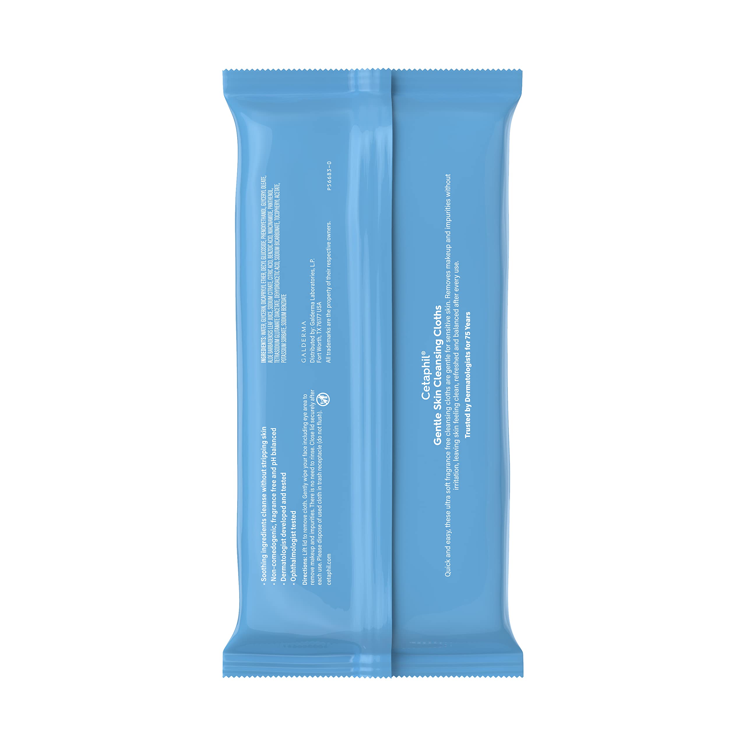 Buy now Cetaphil Face and Body Wipes, Gentle Skin Cleansing Cloths, 25 Count (Pack of 3), for Dry, Sensitive Skin, Flip Top Closure, Great for the Gym, Travel, in the Car, Hypoallergenic, Fragrance Free at indiglob india