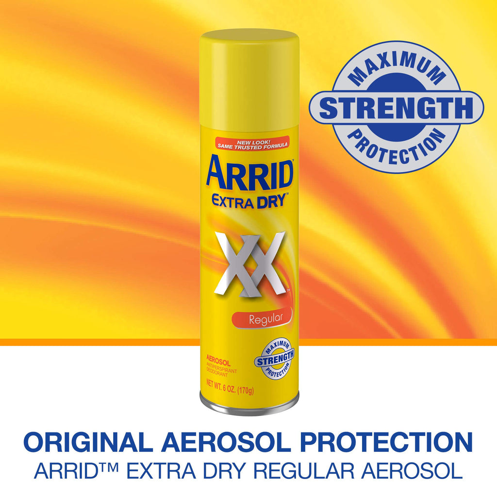 Buy now Arrid XX Extra Dry Antiperspirant Deodorant, Regular, Twin Pack (two 6oz. cans) Packaging May Vary at indiglob india