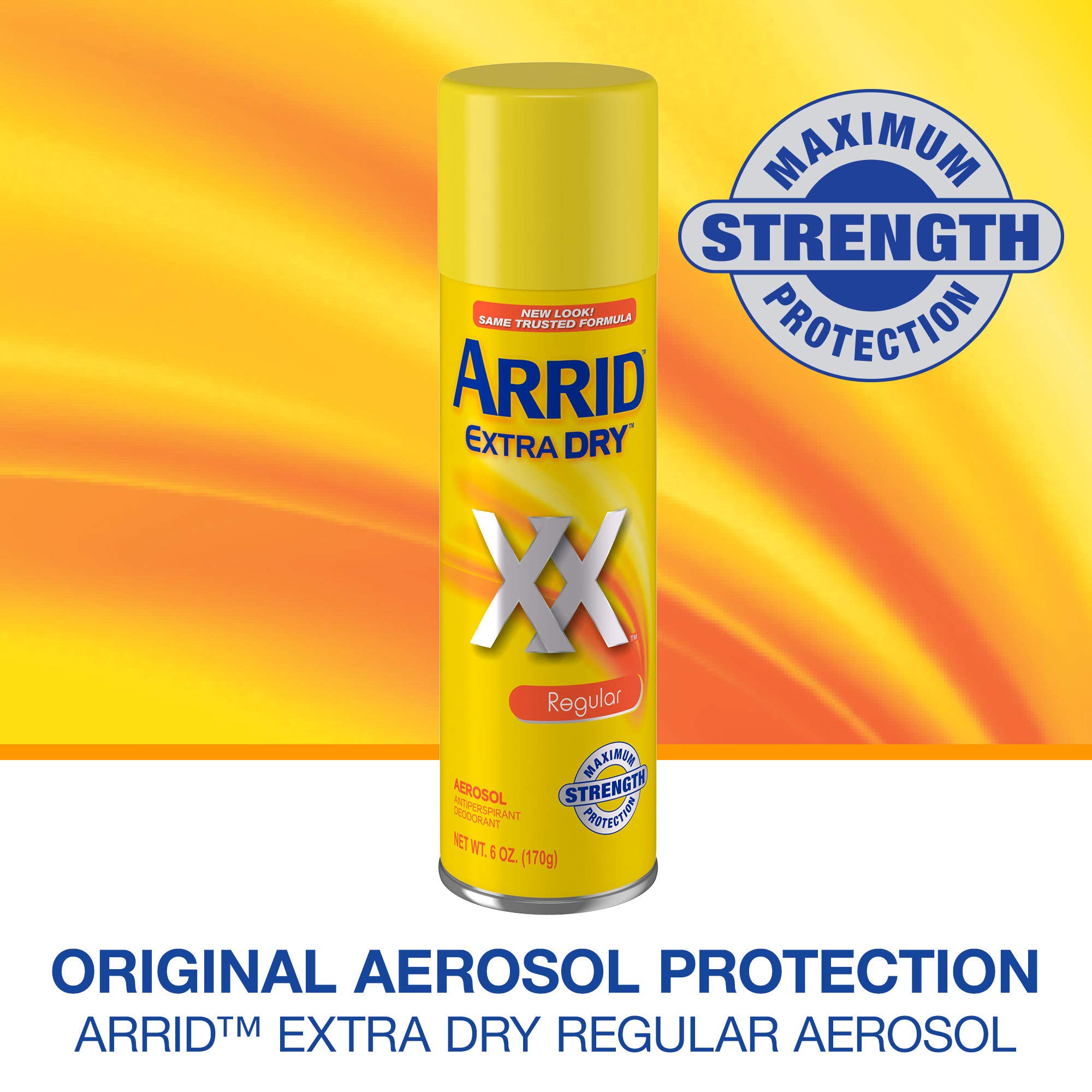 Buy now Arrid XX Extra Dry Antiperspirant Deodorant, Regular, Twin Pack (two 6oz. cans) Packaging May Vary at indiglob india