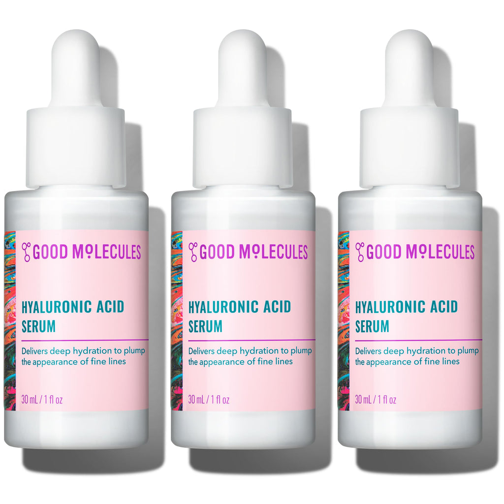 Buy now Good Molecules Hyaluronic Acid Serum - 1% Hyaluronic Acid Non-greasy Ultra Hydrating Serum, Facial Moisturizer for Plumper Skin, Skin Care for Face at indiglob india