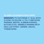 Biore Witch Hazel Ultra Strength Blackhead Remover Pore Strips, 18 ct | Deep Cleansing Nose Strips, C-Bond Technology, Clears Pores 2x More, Oil-Free, Non-Comedogenic, 18 Count