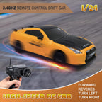 Buy now Remote Control Car RC Drift Car 2.4GHz 1:24 Scale 4WD High Speed RC Cars Vehicle with LED Lights Batteries and Drifting Tires Racing Sport Toy Cars for Adults Boys Girls Kids Gift at indiglob india