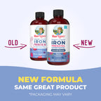 MaryRuth's Prenatal & Postnatal Iron Liquid, Sugar Free, Vegan, 15.22 Fl Oz | Bioavailable Ferrochel, Red Blood Cell Production, Sugar Free, Vegan, Non-GMO
