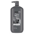 DOVE MEN + CARE Body and Face Scrub, Charcoal Body Wash, 30 oz | For rough skin, Helps exfoliate and hydrate, With charcoal + clay scrub, For daily showers, Micro moisture care