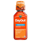 Buy now Vicks DayQuil Cold and Flu Relief Liquid Medicine, Non-Drowsy Powerful Multi-Symptom Daytime Relief for Headache, Fever, Sore Throat, Minor Aches and Pains, Nasal Congestion, Sinus Pressure, and Cough, 12 FL OZ at indiglob india