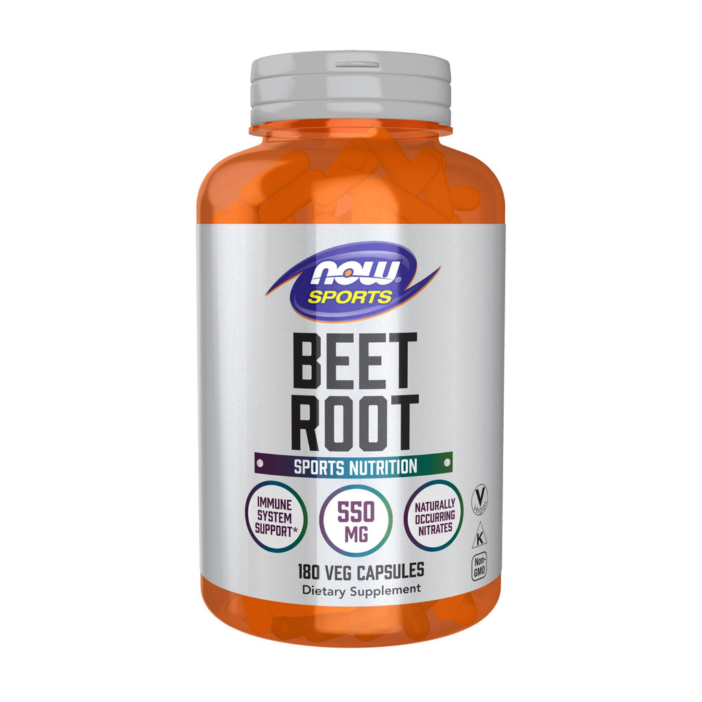 Buy now NOW Foods Sports, Beet Root Veg, Sports Nutrition, Immune System Support*, 550 MG, Naturally Occurring Nitrates, 180 Veg Capsules at indiglob india
