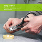 Buy now AUVON Scissors-Shaped Pill Cutter, Sharp Blade Pill Splitter for Easily Dividing Most 5-15mm Vitamins, Tablets and Medications in Half at indiglob india