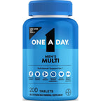 One A Day Multivitamin for Men - Daily Mens Multivitamins with Vitamin D, Zinc, Folic Acid, and B Vitamins, Physical Energy Support, 200 Count