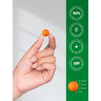 Horbäach Turmeric and Ginger Gummies | 120 Count | Peach Flavor