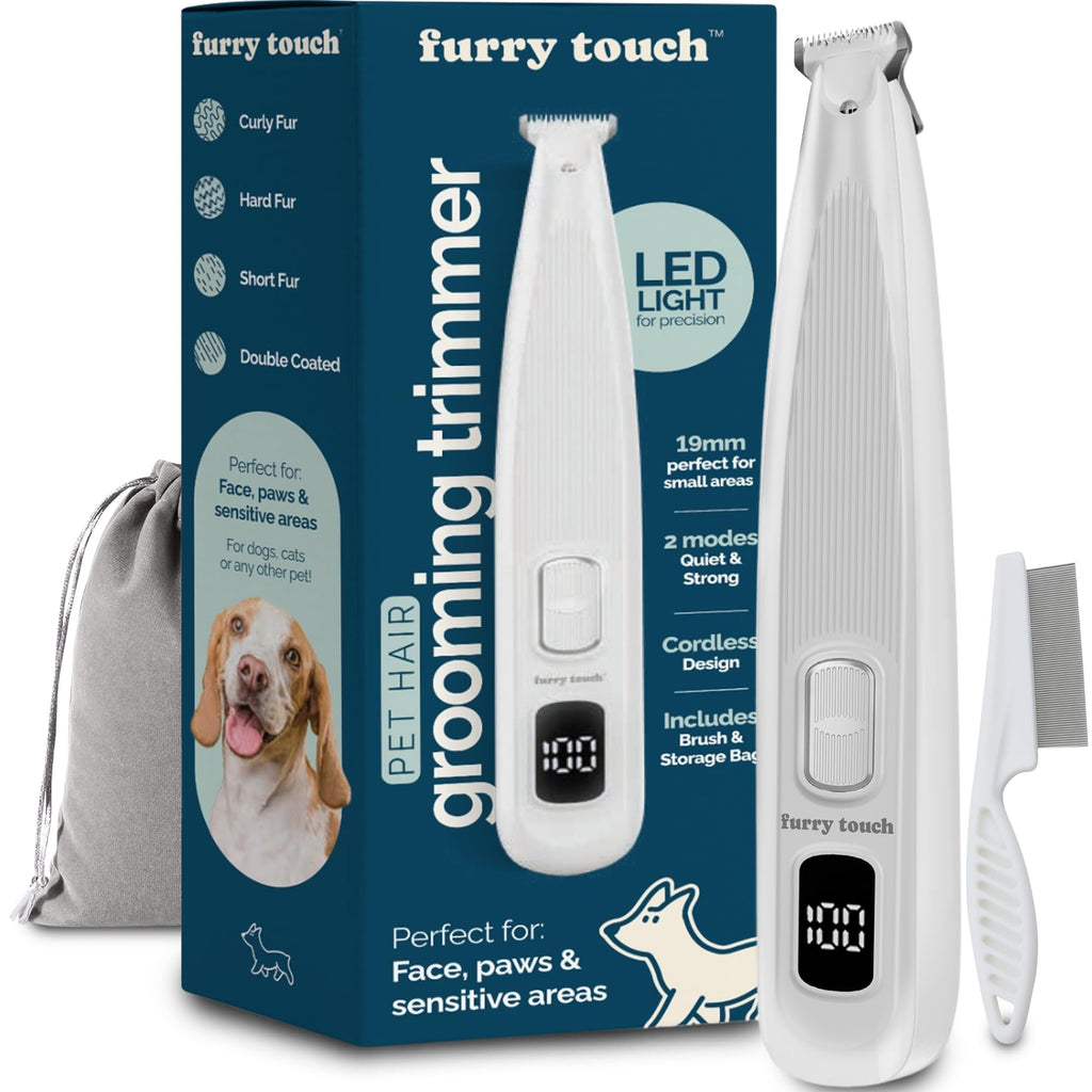 Dog Paw Trimmer Electric Cordless Pet Clippers for Dogs & Cats
