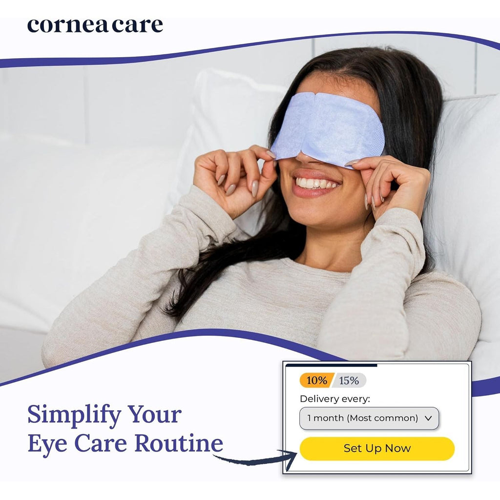Buy now CorneaCare Rest: Self Heating Warm Compress for Dry Eyes | Heated Eye Mask for Fast Relief | No Microwave or Washcloth Needed | Travel Ready | 30 Count at indiglob india