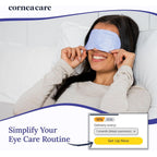 Buy now CorneaCare Rest: Self Heating Warm Compress for Dry Eyes | Heated Eye Mask for Fast Relief | No Microwave or Washcloth Needed | Travel Ready | 30 Count at indiglob india